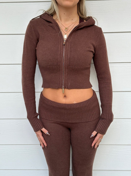 Mocha Knit Set