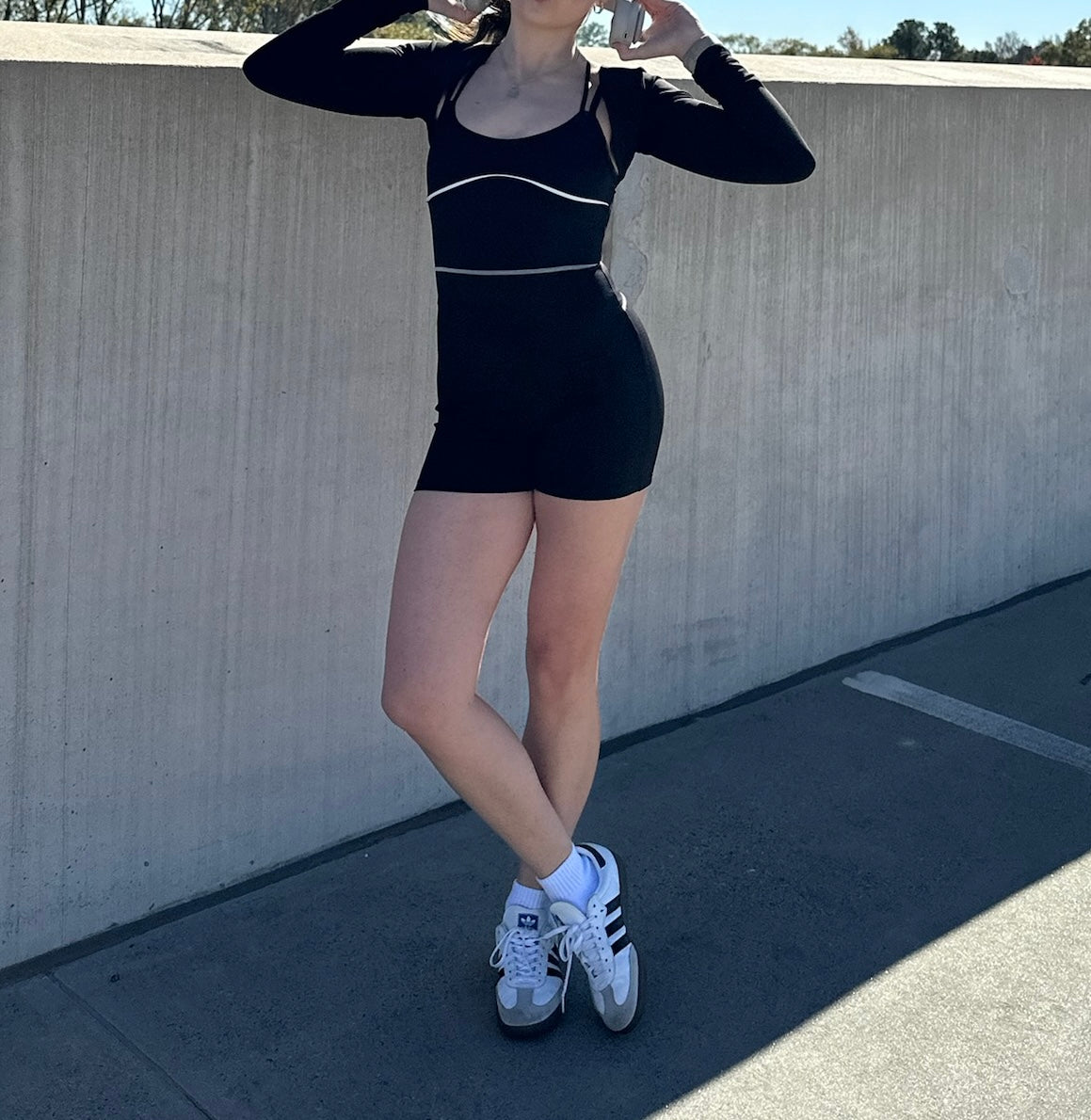 Onyx Athletic Romper